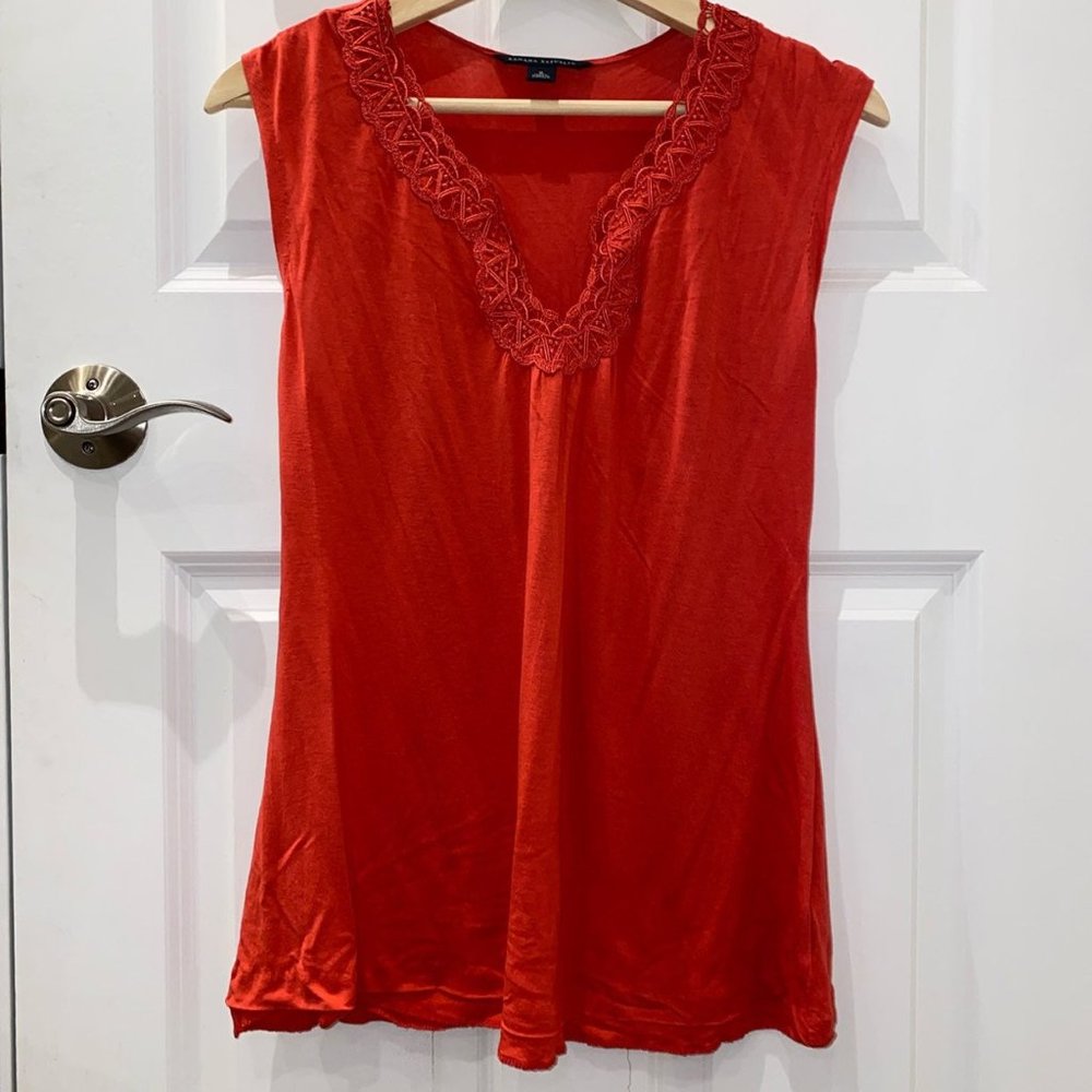 Banana Republic Bright Red Top